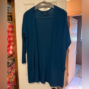 Eileen Fisher Open-Front Cardigan